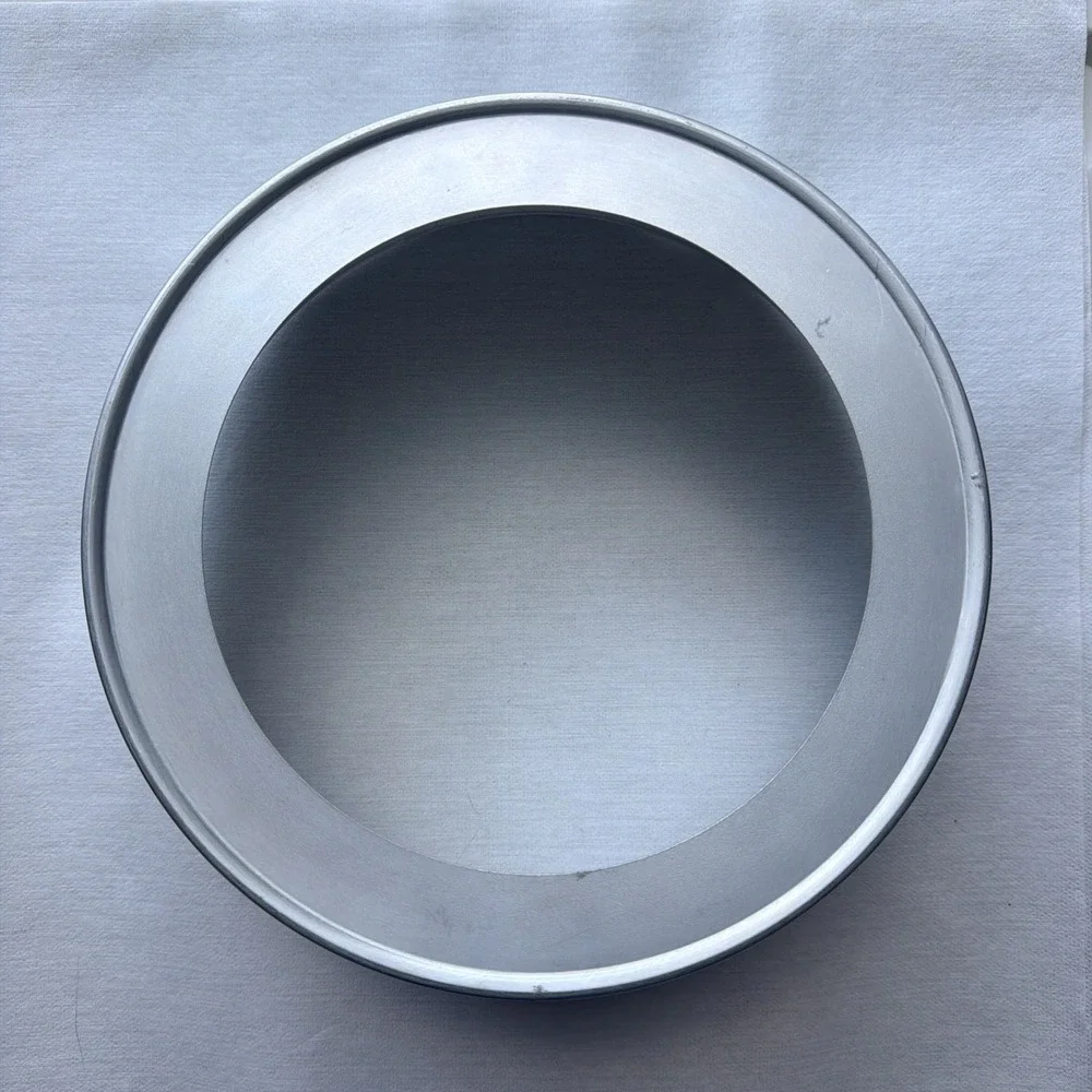 Vintage Mirro Aluminum ROUND 3-PIECE ANGEL FOOD CAKE PAN, BUNDT PAN 9